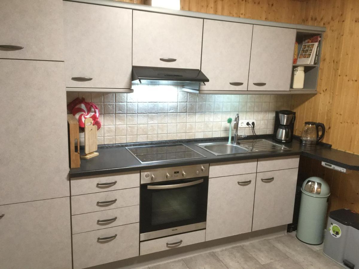 Kranich-Holzferienhaus 'Kleine Auszeit' Rehden Buitenkant foto