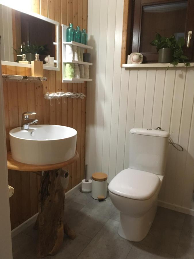 Kranich-Holzferienhaus 'Kleine Auszeit' Rehden Buitenkant foto