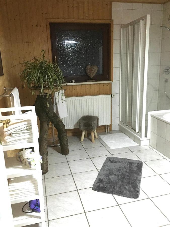 Kranich-Holzferienhaus 'Kleine Auszeit' Rehden Buitenkant foto