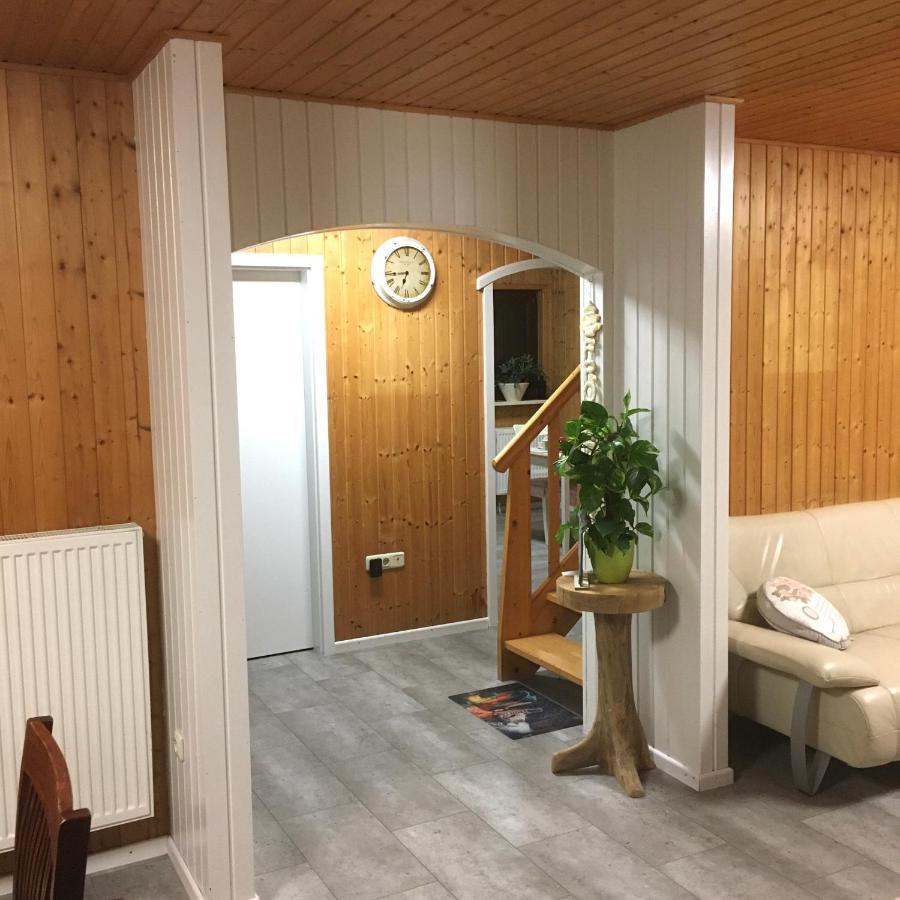 Kranich-Holzferienhaus 'Kleine Auszeit' Rehden Buitenkant foto