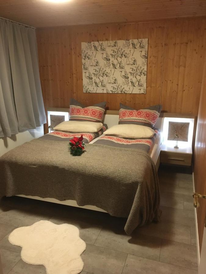 Kranich-Holzferienhaus 'Kleine Auszeit' Rehden Buitenkant foto