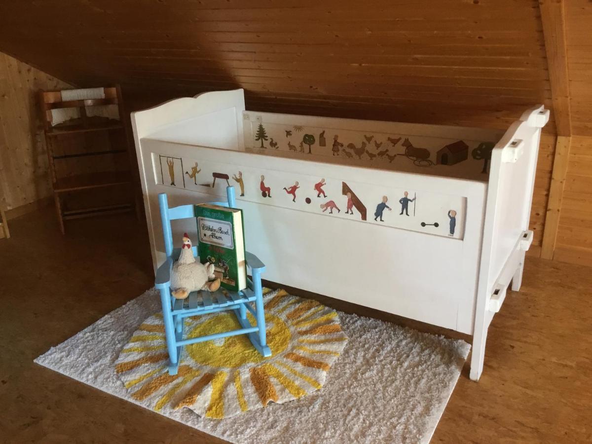 Kranich-Holzferienhaus 'Kleine Auszeit' Rehden Buitenkant foto